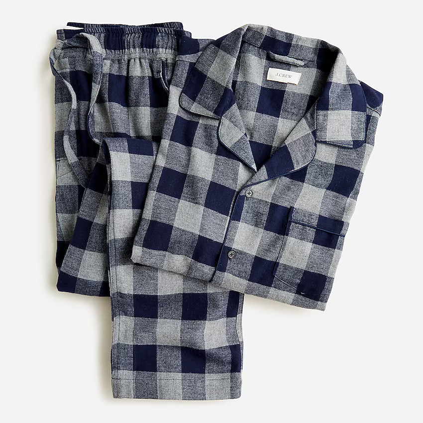 Flannel pajama set | J. Crew US