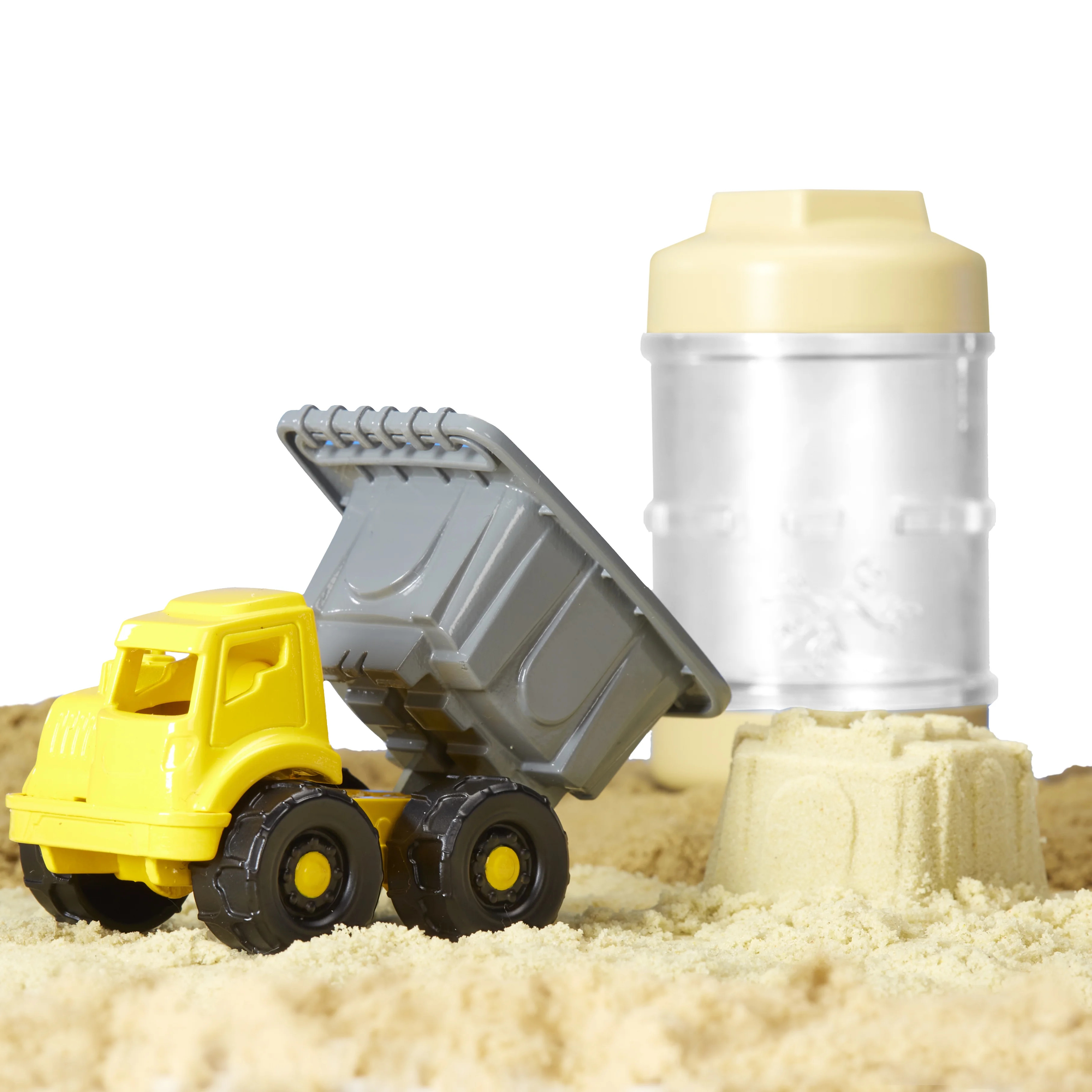 Wonder Factory Never Dry Sand Construction Trucks - Light Brown + Dump Truck - Never Dries Out an... | Walmart (US)