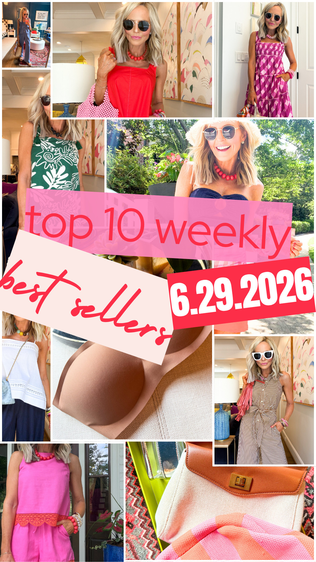 ✨ Top 10 Weekly Best Sellers | 6.29.26 ✨ You all have been LOVING these lately 👀💛

#LTKootd #LTKSeasonal #LTKSwim