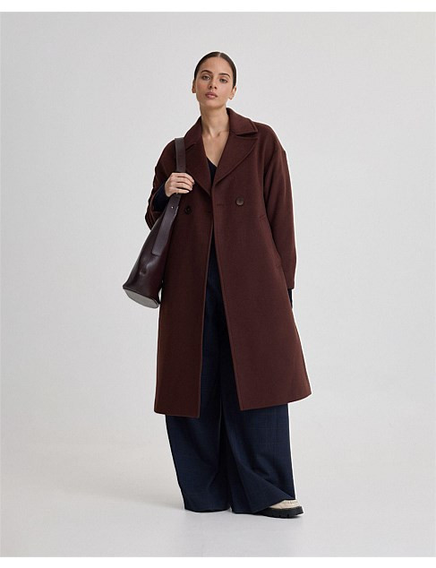 CELIA WOOL COAT | David Jones (Australia & New Zealand)