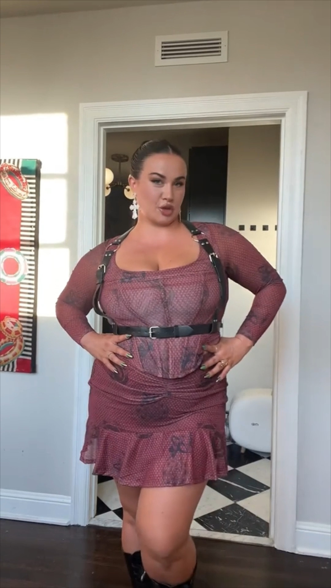 I’m so obsessed with this fit 🙏🏼 I love that Miaou has plus size !! And your girl loves a harness 

#LTKcurves #LTKSale