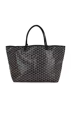 FWRD Renew Goyard Artois GM Tote Bag in Black from Revolve.com | Revolve Clothing (Global)