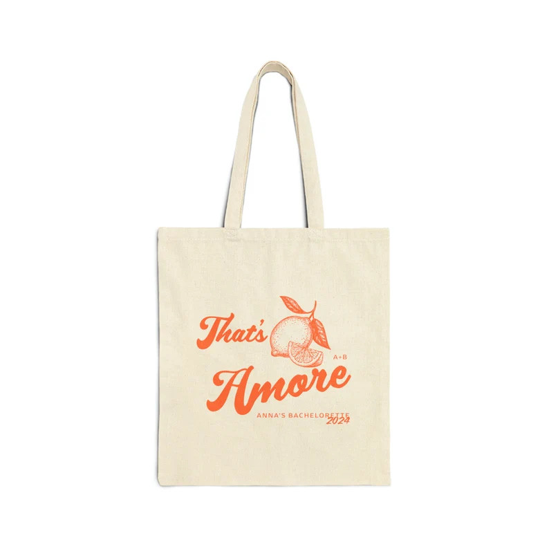 Aperol Italian Summer Custom Canvas Tote Bag Bachelorette Party Gift Bridesmaid Tote Bachelorette... | Etsy (US)
