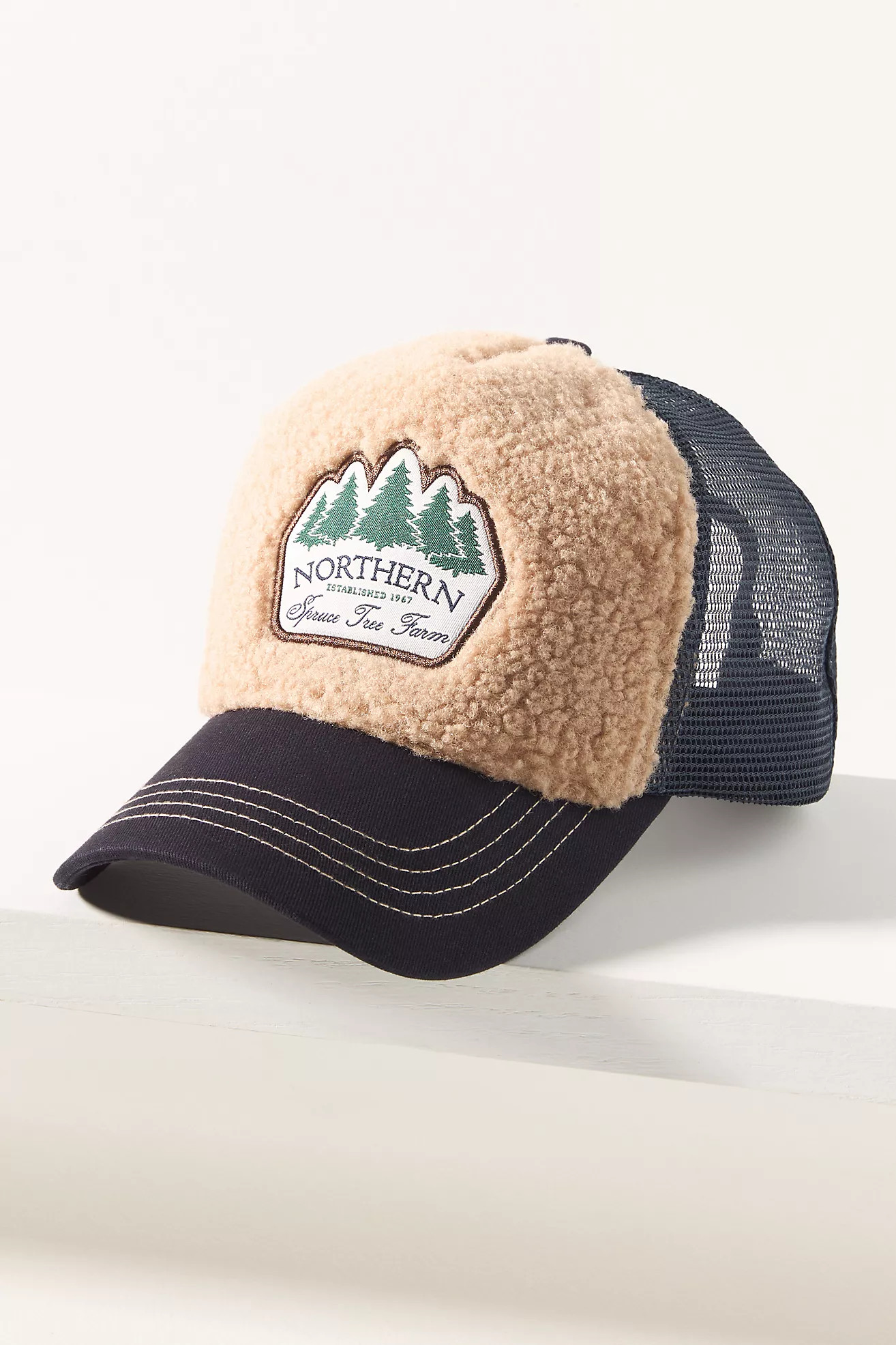 By Anthropologie Winter Sherpa Trucker Hat | Anthropologie (US)