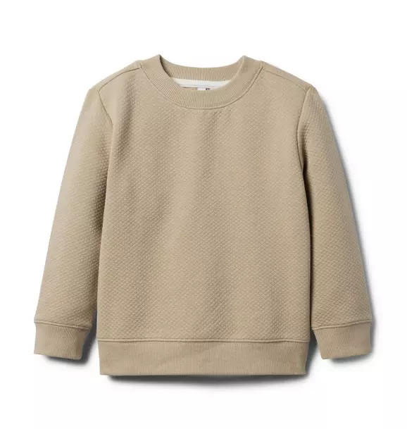 Quilted Jacquard Sweatshirt | Janie and Jack