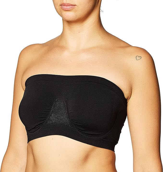 Rhonda Shear Ahh Angel Seamless Bandeau Bra | Amazon (US)