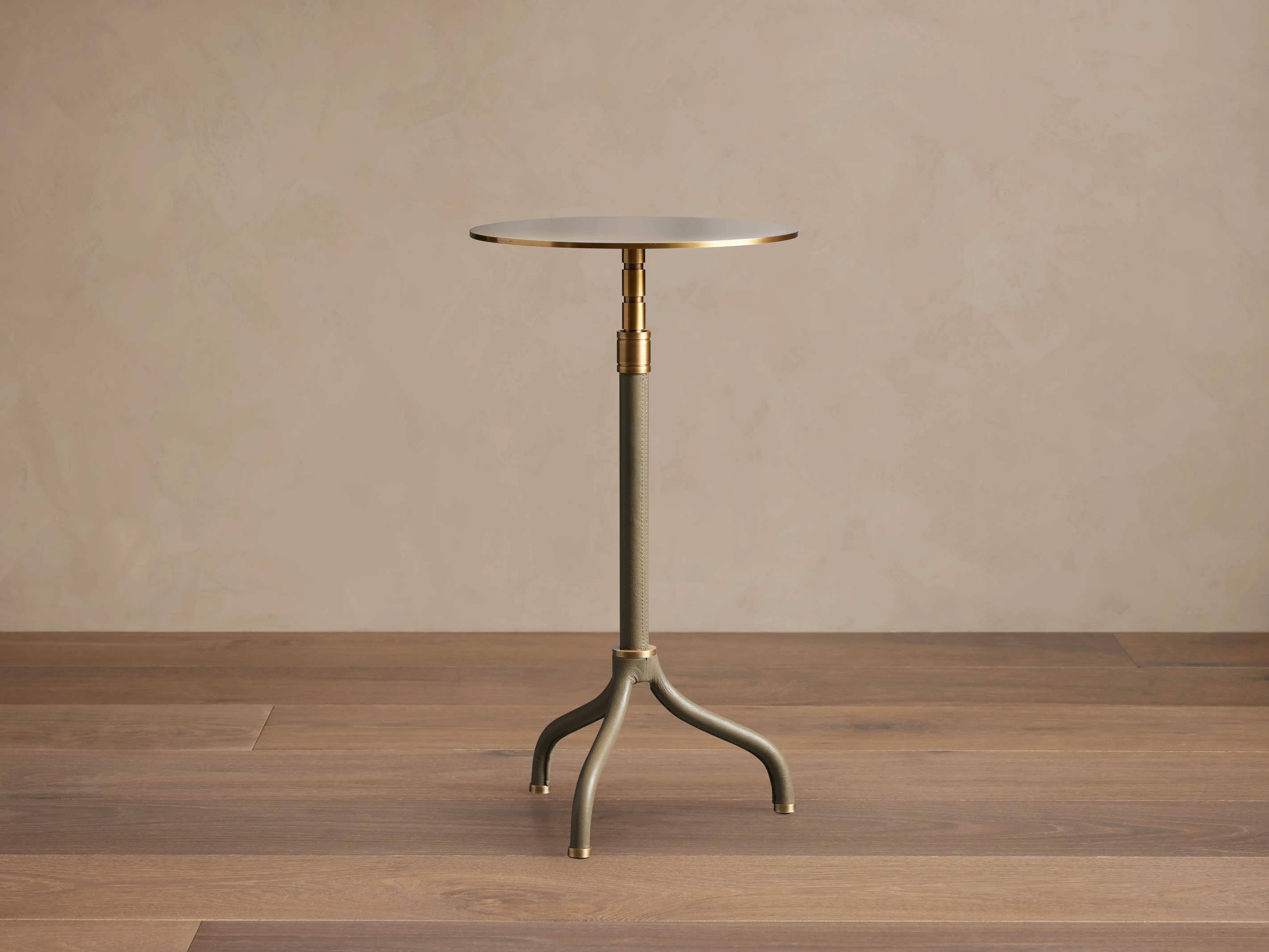 Ferdinand Leather Martini Table | Arhaus