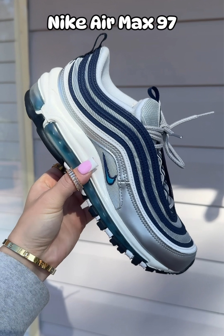 Nike Air Max 97 Silver Blue 💙

#LTKfindsunder100 #LTKsalealert #LTKshoecrush