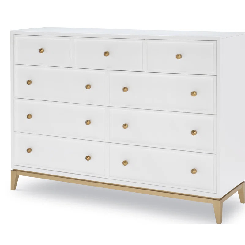 Aubry 9 Drawer Double Dresser | Wayfair North America