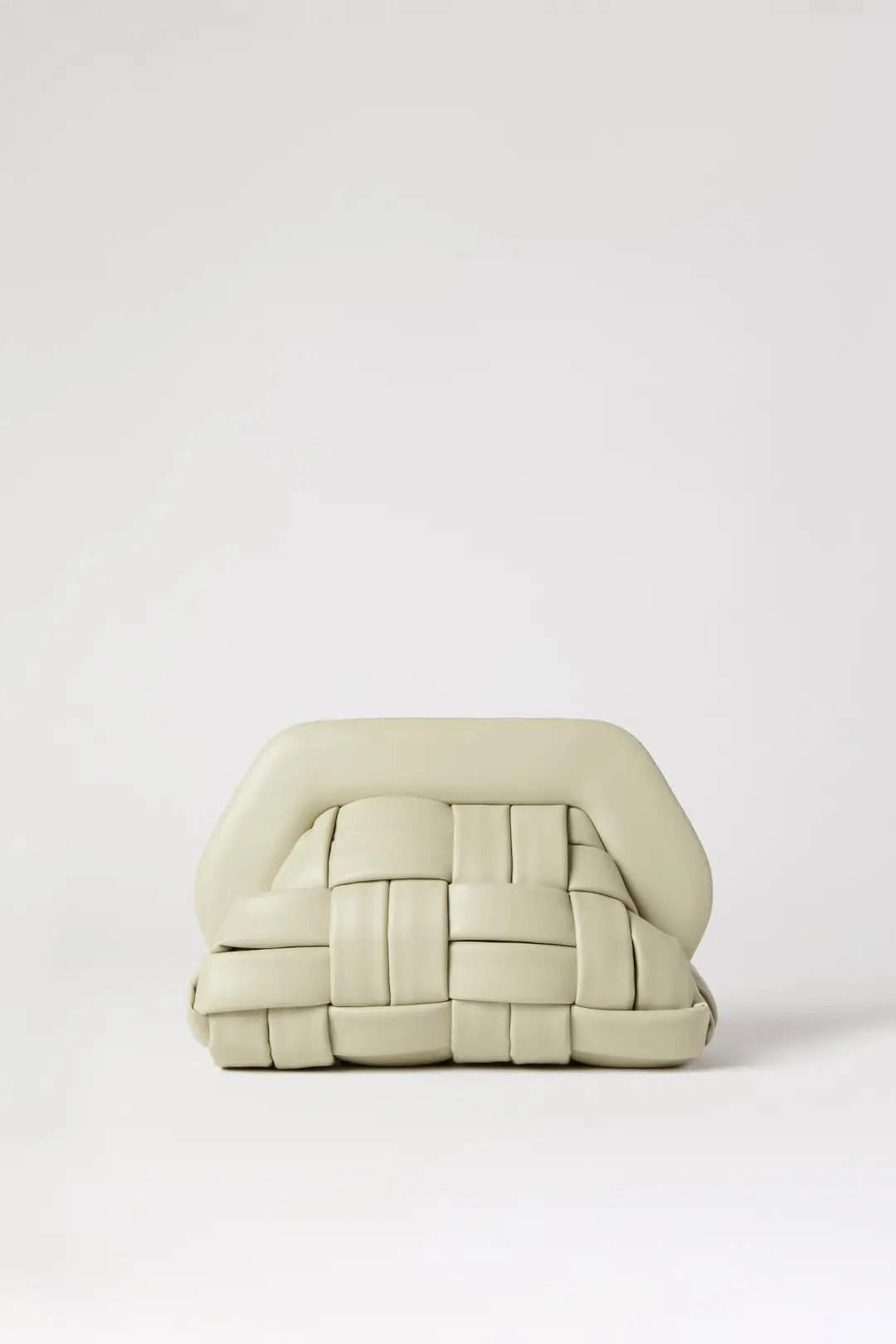 Tia Weaved Clutch | Rent the Runway