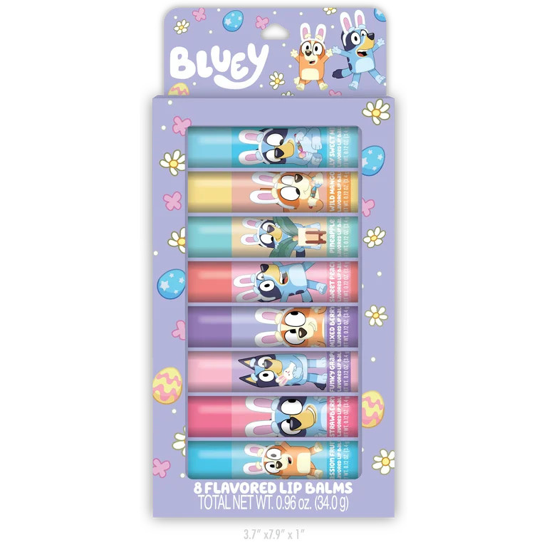 Bluey Easter Multi Pack Lip Balm, 8 Pieces, Scented and Flavored, 34g | Walmart (US)