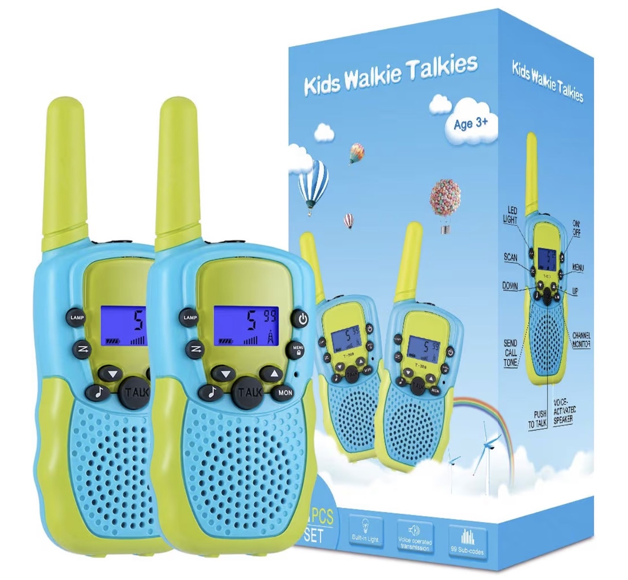 10% off 🎉

Selieve Toys for 3-12 Year Old Boys Girls, Walkie Talkies for Kids 22 Channels 2 Way Radio Toy with Backlit LCD Flashlight, 3 Miles Range for Outside, Camping, Hiking

#LTKGiftGuide #LTKKids #LTKSaleAlert