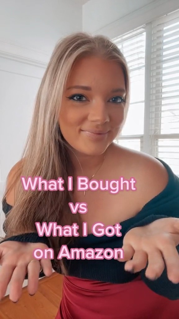 What I Bought Vs What I Got on Amazon! 
#amazon 
#amazonfind #amazonfashion #silkskirt #amazondeala

#LTKSeasonal #LTKHoliday #LTKU