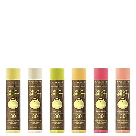 Sun Bum Sunscreen Lip Balm SPF 30 | Vegan & Cruelty Free Broad Spectrum UVA/UVB Lip Care with Alo... | Amazon (US)
