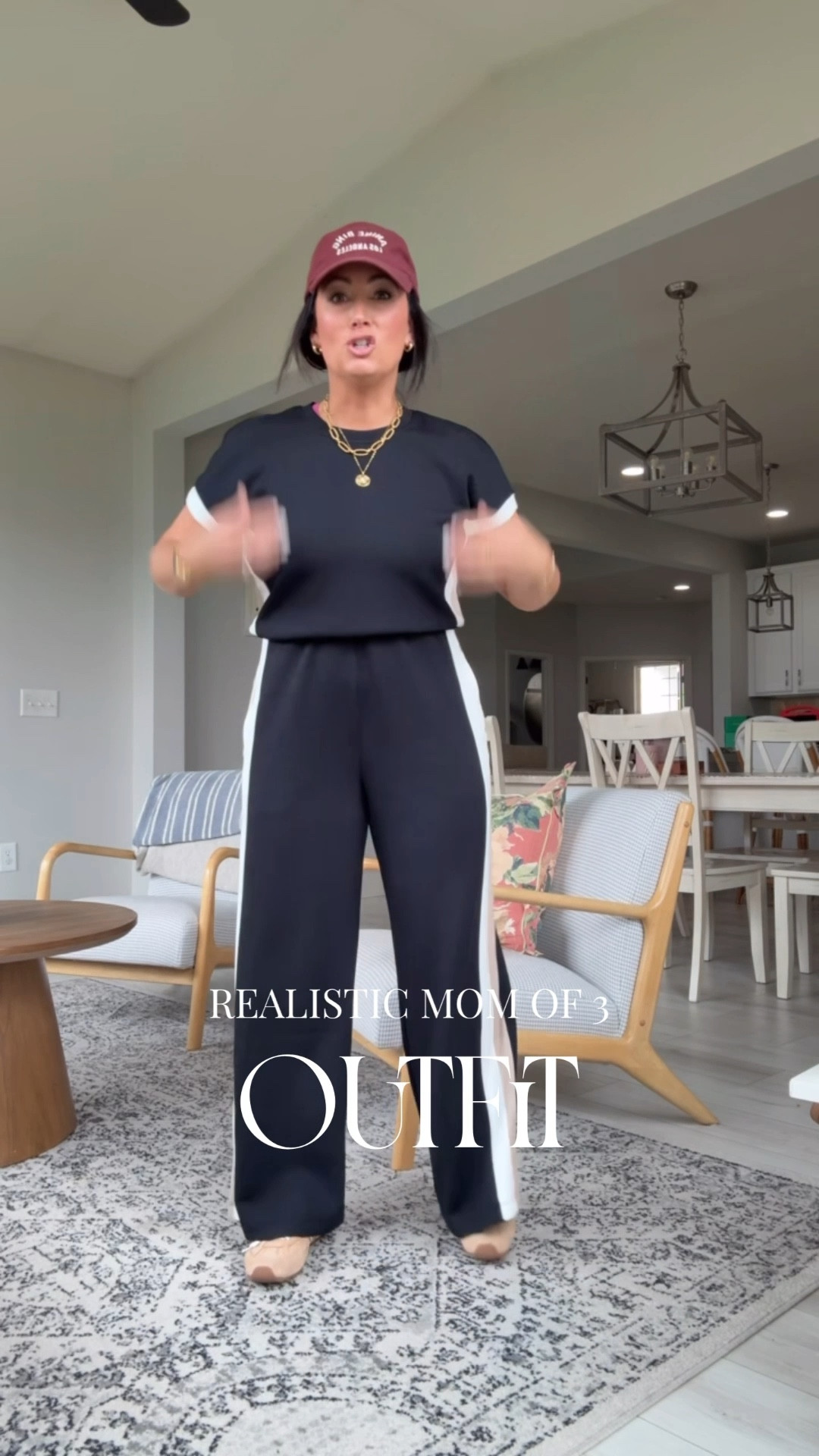 • medium petite jumpsuit (I’m 5’4)
• medium jacket - slightly oversized fit 
• size up 1/2 size in sneakers 

#LTKootd #LTKmomlife #LTKdayinmylife