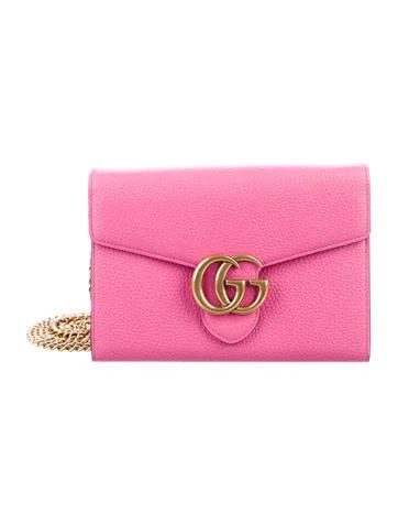 Gucci 2017 GG Marmont Mini Chain Bag | The Real Real, Inc.
