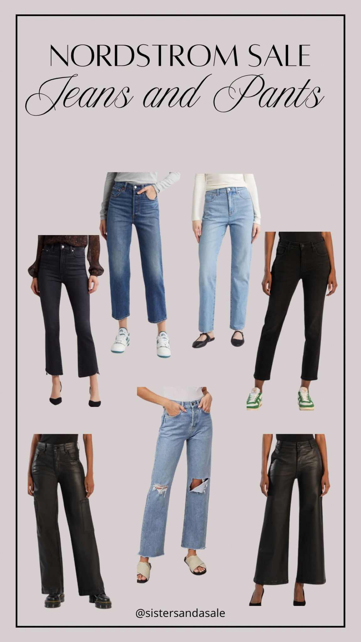 Nordstrom Anniversary Sake: Jeans and Pants 

Denim, faux leather 

#LTKSummerSales #LTKxNSale #LTKFindsUnder100