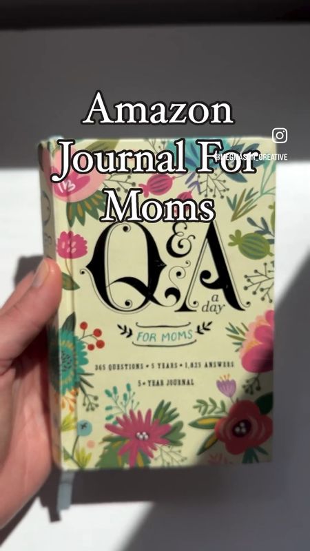 Mother’s Day gift idea: Journal for moms🌸 I’ve had this $12 Amazon journal for three years, and I cannot recommend it enough! It takes less than 5 min each day (honestly, sometimes under 2 minutes), and it spans the length of 5 years. Each year you’re asked the same question on the same day (from the previous year), and it’s so fun to look back and compare answers! 

I can’t wait to gift this to my daughter someday, it has become such a sweet family keepsake. It would make a great gift for moms, just pair with some pajamas or flowers! 

Amazon find, gift ideas, Mother’s Day gift guide, affordable 

#LTKVideo #LTKfindsunder50 #LTKGiftGuide