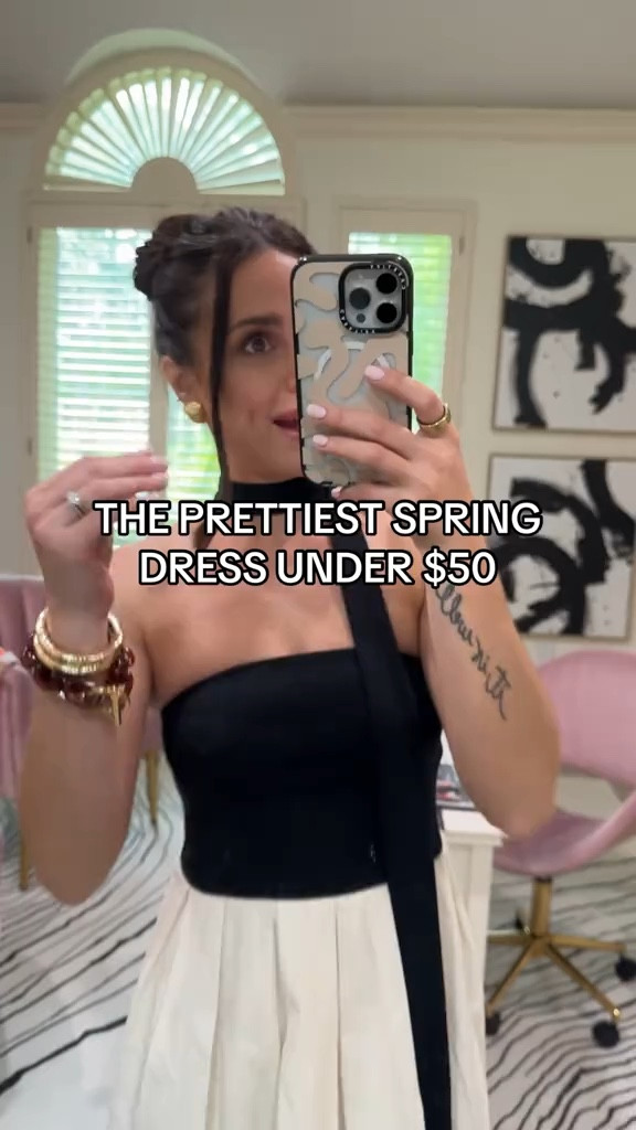 Prettiest Spring Dresses That Are Easy to Wear and So Flattering. Perfect for the Season! My dress is old but I found similar - one is a splurge and one is a save! 

 #LTKgrwm #LTKootd #LTKSeasonal