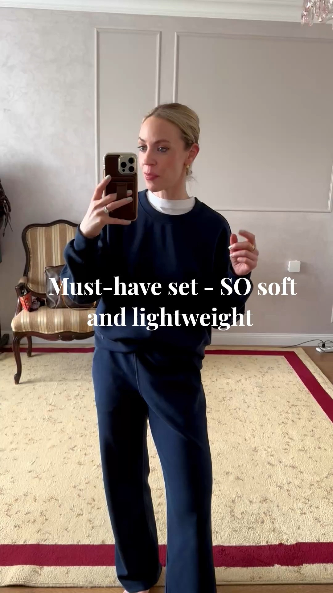 This matching set is a must-have! So soft and lightweight for warmer months. Wearing S in the top and XS in the pants

#LTKActive #LTKSaleAlert #LTKOver40