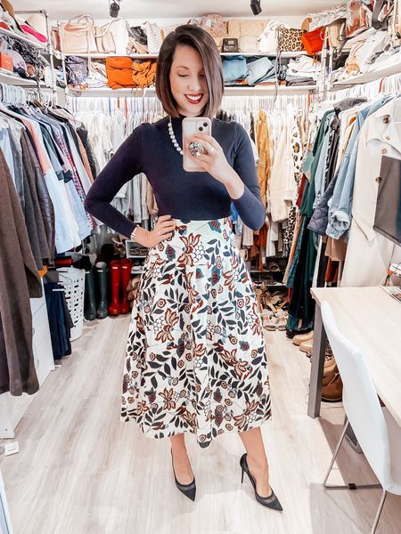 I’ve been excited to wear this skirt for weeks and today was finally the day! Size small is still available and they’re having a site wide 25% off sale today! Hope you’re all having a happy weekend ❤️ 

#LTKsalealert #LTKunder50 #LTKshoecrush