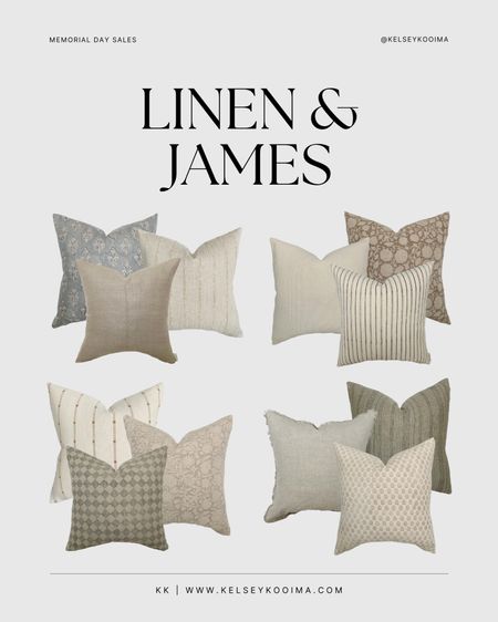 Linen & James designer pillow covers on sale!

#LTKHome #LTKFindsUnder100 #LTKSaleAlert