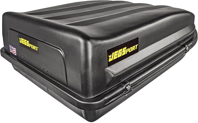 JEGS Rooftop Cargo Carrier for Car Storage - Large Roof Rack Style Carrier - Heavy Duty Weatherpr... | Amazon (US)