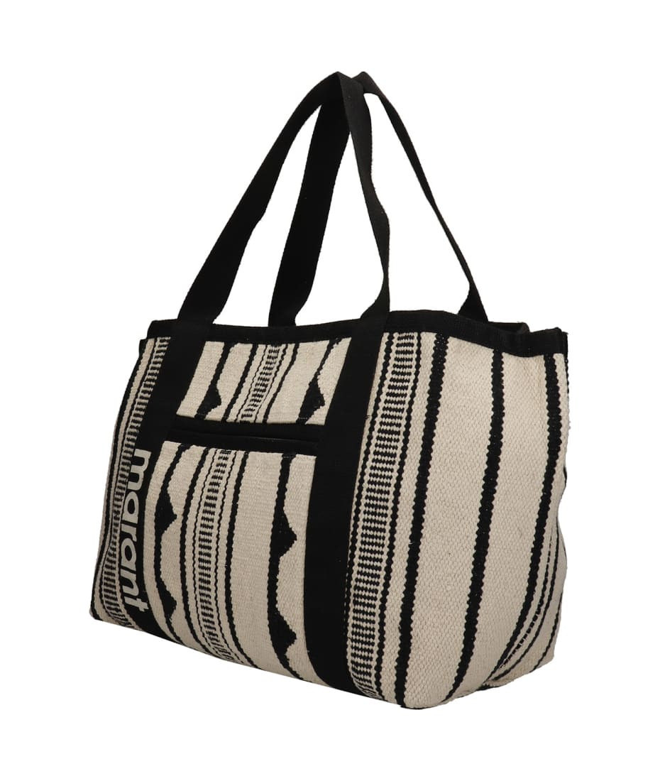 Darmen Tote In Beige Canvas | Italist