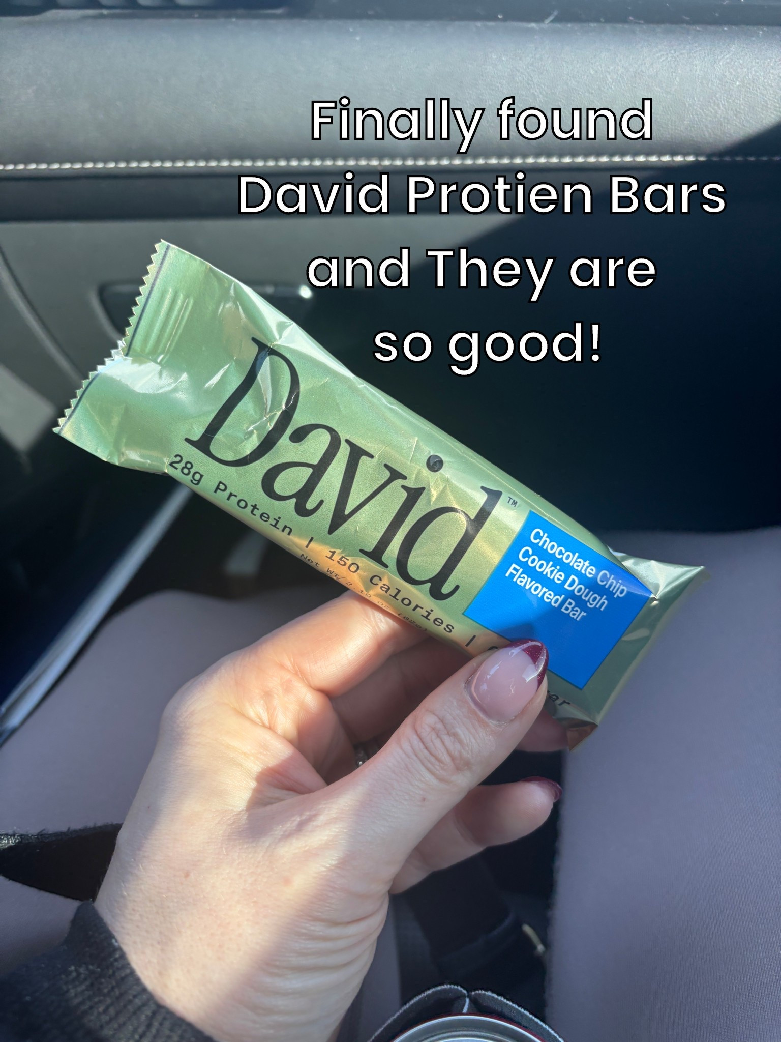 I finally found David Protein bars in Target and they are so good! Which flavor is your favorite?


Protein, high protein diet, weight loss goals, fat loss goals, David Protien, Protien bars


#LTKfoodie #LTKMidsize #LTKfitnessgoals