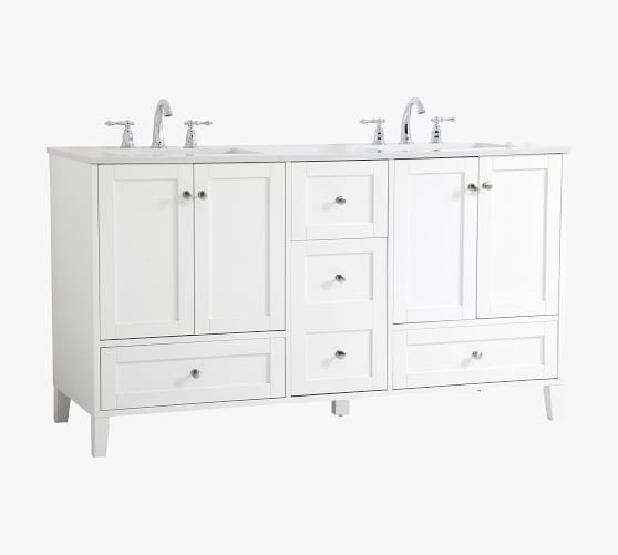 Moro 60" Double Sink Vanity | Pottery Barn (US)