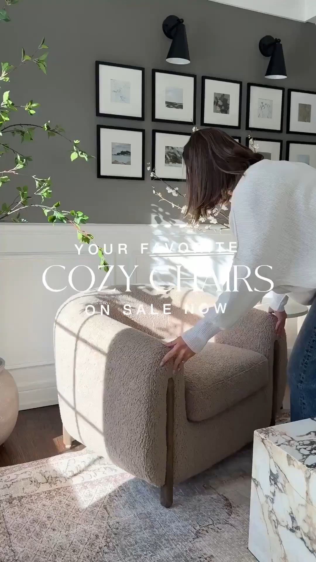 My favorite teddy barrel chairs are on sale!! Currently 28% at Wayfair for their Black Friday sale. My gorgeous concrete side table is 20% off right now too. EVERYTHING SHIPS FREE!! 

#LTKCyberWeek #LTKHome #LTKSaleAlert