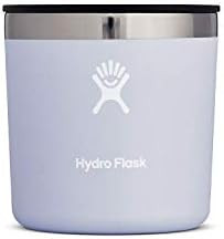 Hydro Flask 10 oz Rocks Cup - Stainless Steel & Vacuum Insulated - Whiskey Glass Press-In Lid - F... | Amazon (US)