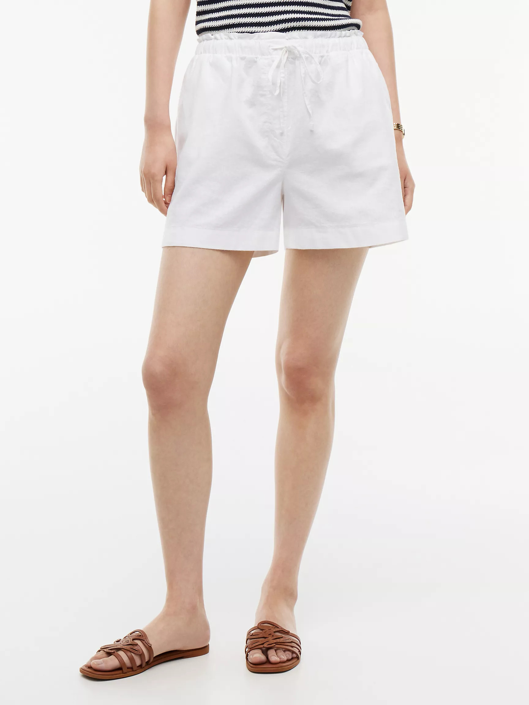 Linen-Cotton Blend Pull-On Short | Tommy Hilfiger | Tommy Hilfiger (US)