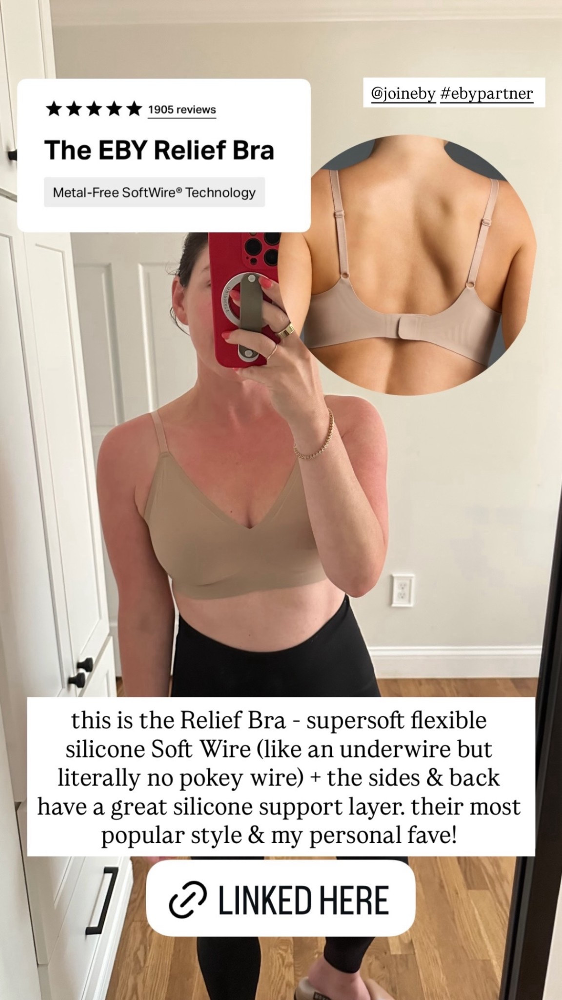 this is the Relief Bra - supersoft flexible silicone Soft Wire (like an underwire but literally no pokey wire) + the sides & back have a great silicone support layer. their most popular style & my personal fave!

#LTKootd #LTKGiftGuide #LTKHoliday