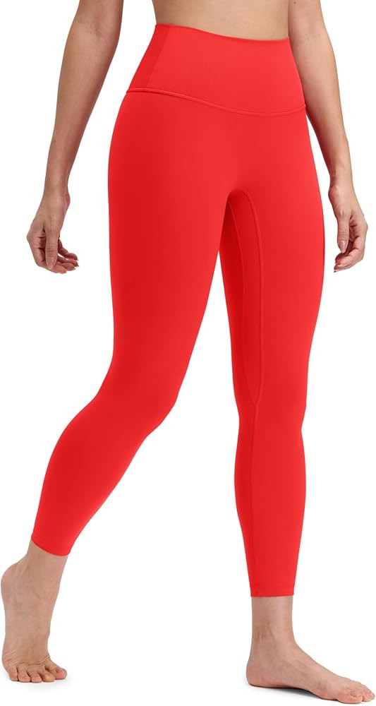 CRZ YOGA Butterluxe No Front Seam Yoga Leggings 25" - High Waisted Womens Lounge Pants Pilates Wo... | Amazon (US)