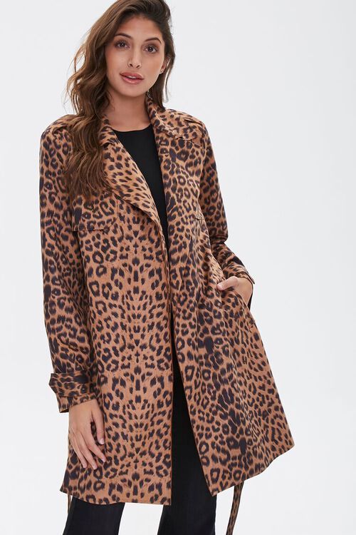 Leopard Print Wrap Jacket | Forever 21 (US)
