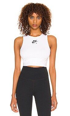 Nike Air Rib Tank in White from Revolve.com | Revolve Clothing (Global)