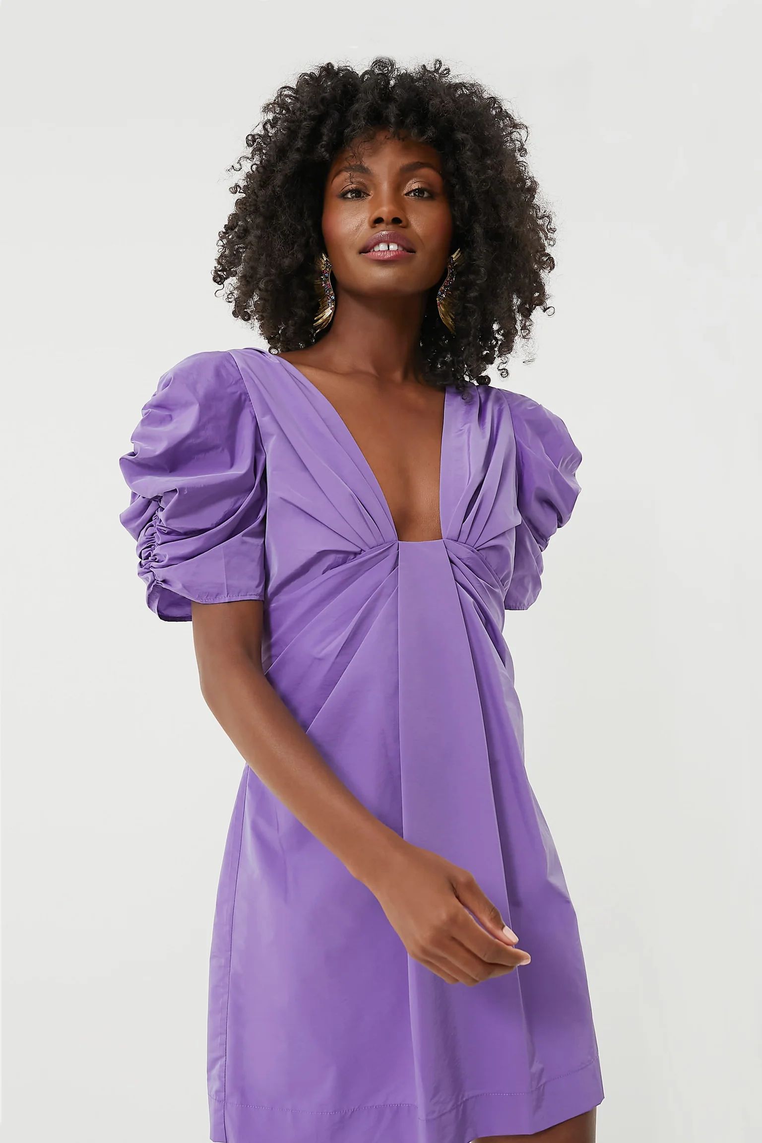 Purple Tinsley Mini Dress | Tuckernuck (US)