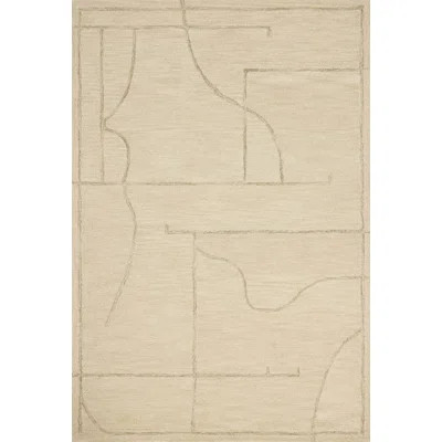 Jeremiah Brent x Loloi Barrow Ivory / Taupe Area Rug | Wayfair North America