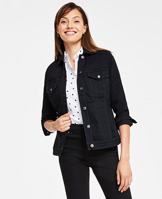 Gloria Vanderbilt Women's Amanda Classic Denim Jacket  - Macy's | Macy's