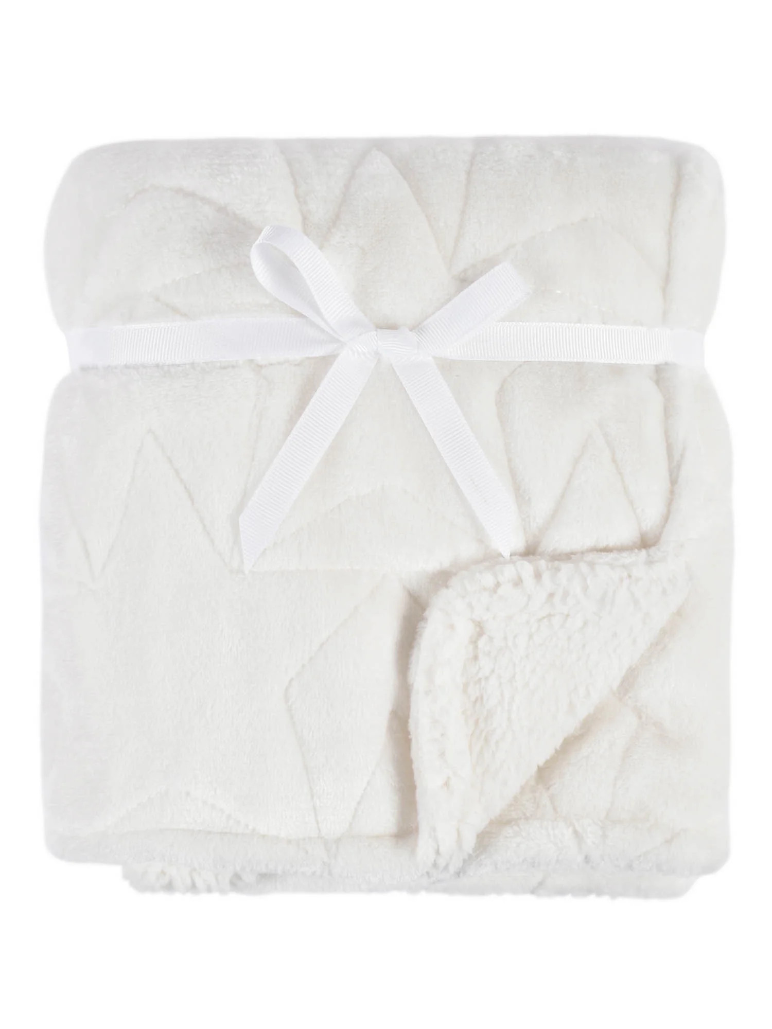 Modern Moments Baby Girl or Boy Gender Neutral Plush Blanket with Sherpa - Walmart.com | Walmart (US)