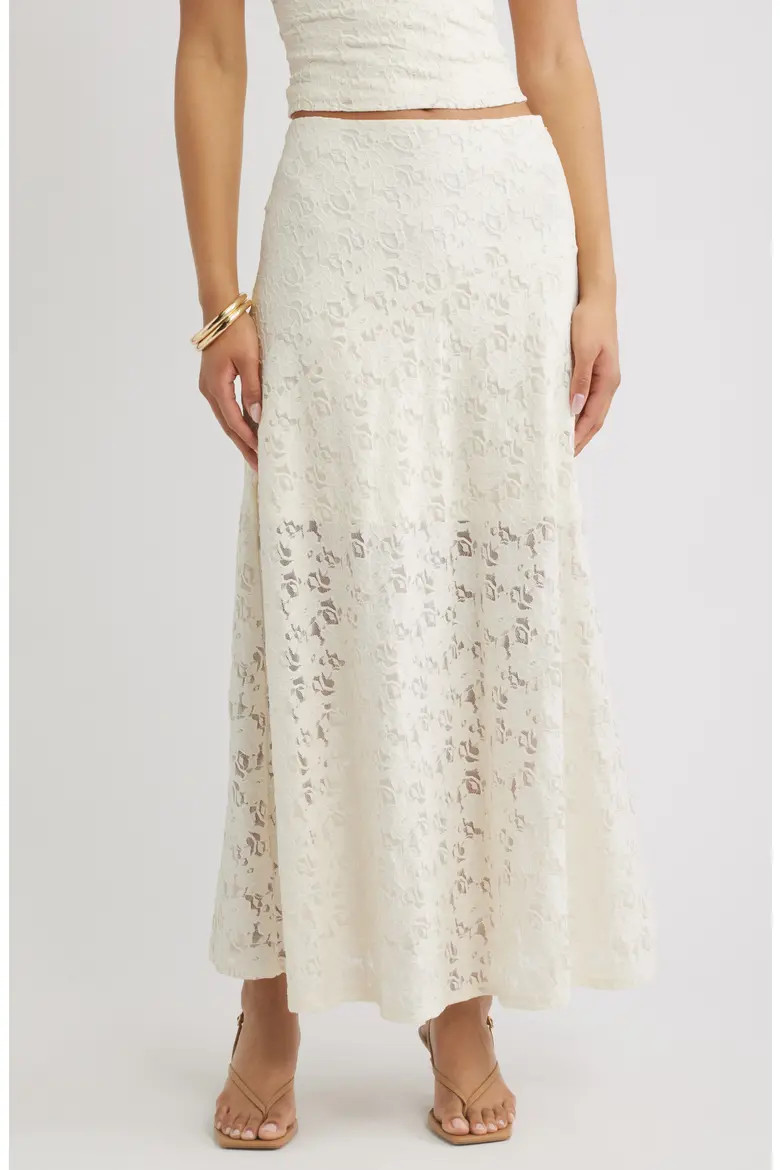 Lace Maxi Skirt (Women) | Nordstrom | Nordstrom