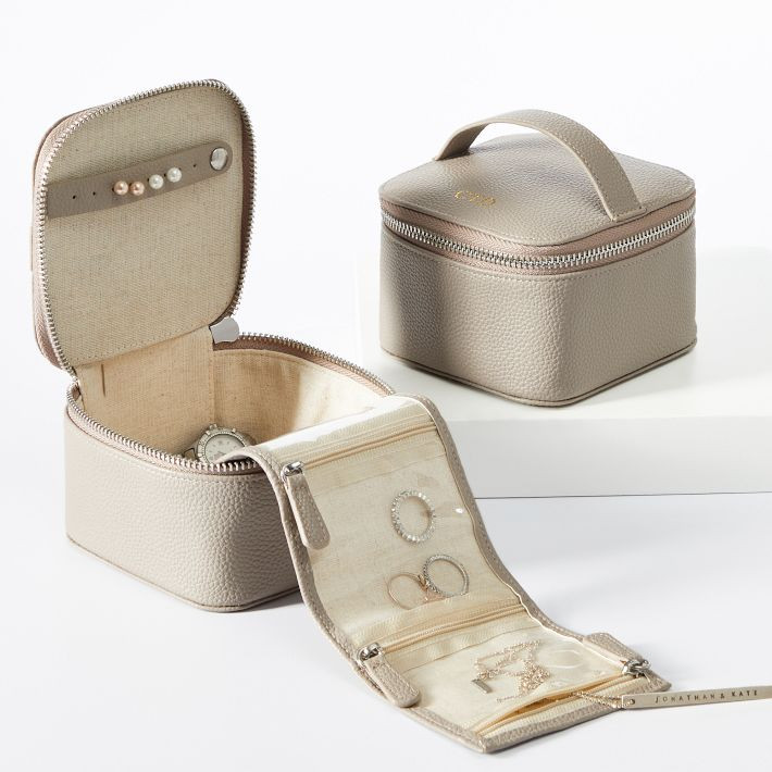 Lightweight Multi Compartment Travel Jewelry Organizer | Mark and Graham