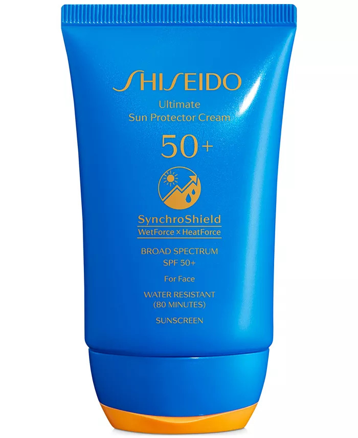 Shiseido Ultimate Sun Protector Cream SPF 50+ Sunscreen, 2 oz. - Macy's | Macy's