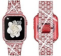 Supoix Compatible with Apple Watch Band 38mm 40mm 41mm 42mm 44mm 45mm 49mm+ Case, Women Jewelry B... | Amazon (US)
