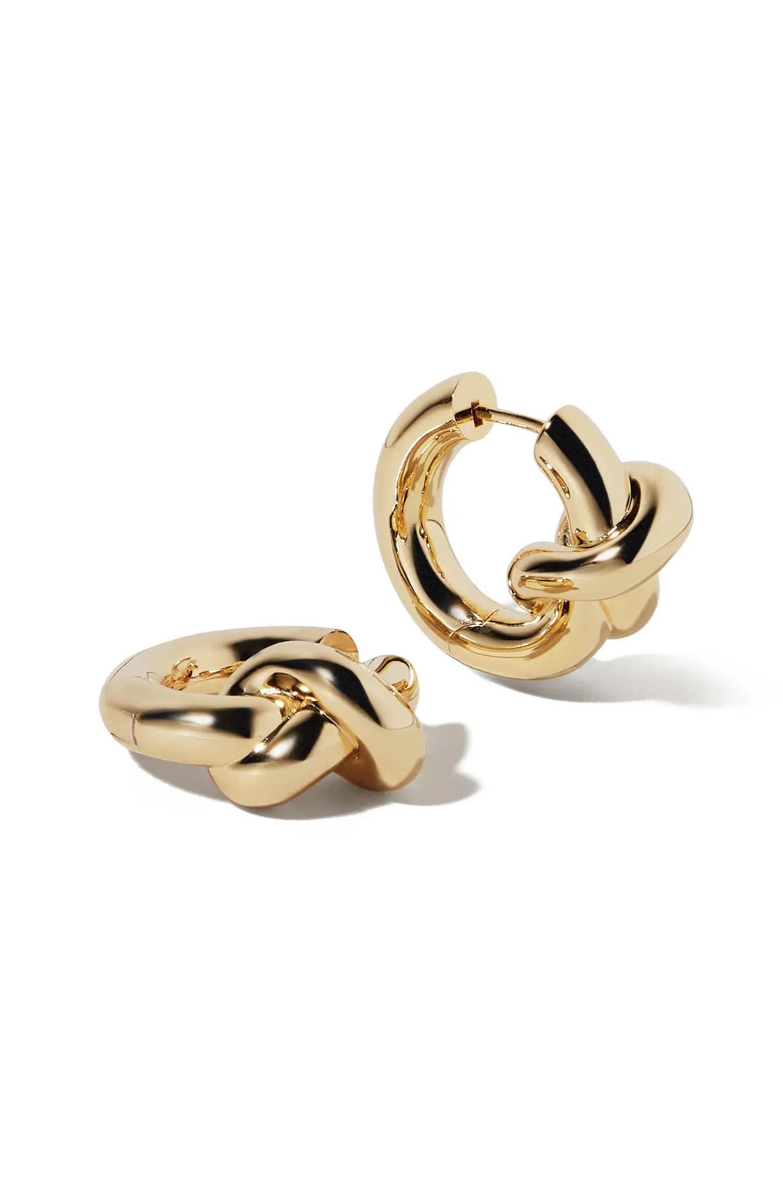 Knot Huggie Hoop Earrings | Nordstrom