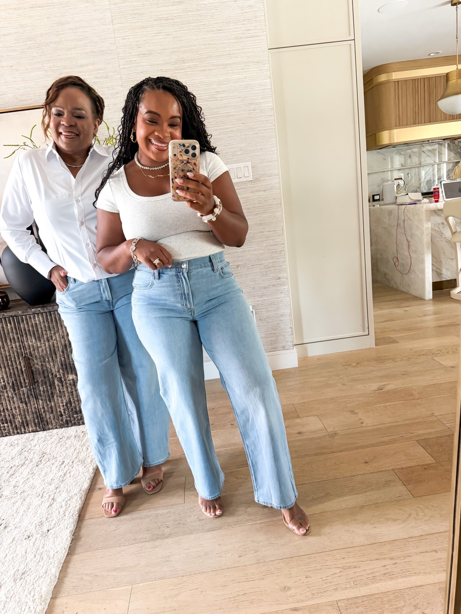 Don’t buy another pair of jeans until you see these! The @American Eagle Outfitters High-Waisted Stovepipe jean + Baggy Wide-leg jean are the way to go. 🤍

#LTKgrwm #LTKootd