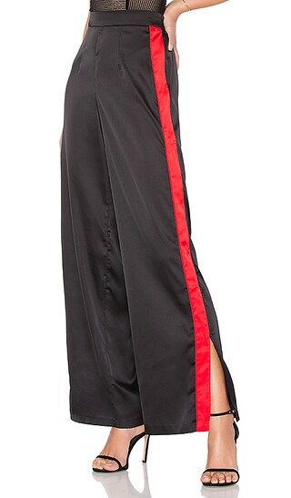I.AM.GIA Maxwell Pant in Black & Red | Revolve Clothing (Global)