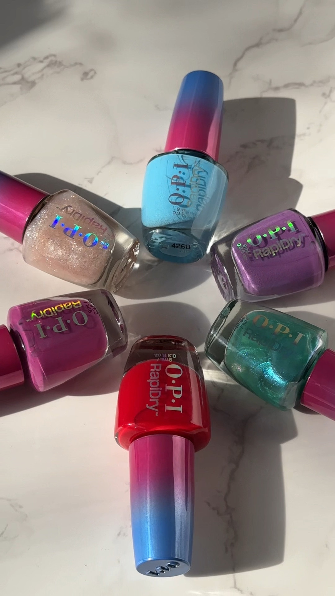 OPI RapiDry nail polishes perfect for the summer! The first coat dries in just 60 seconds! My favourite way to get a quick, salon look at home with nearly 0 wait time. 

#LTKgiftguide #LTKsummer #LTKcanada