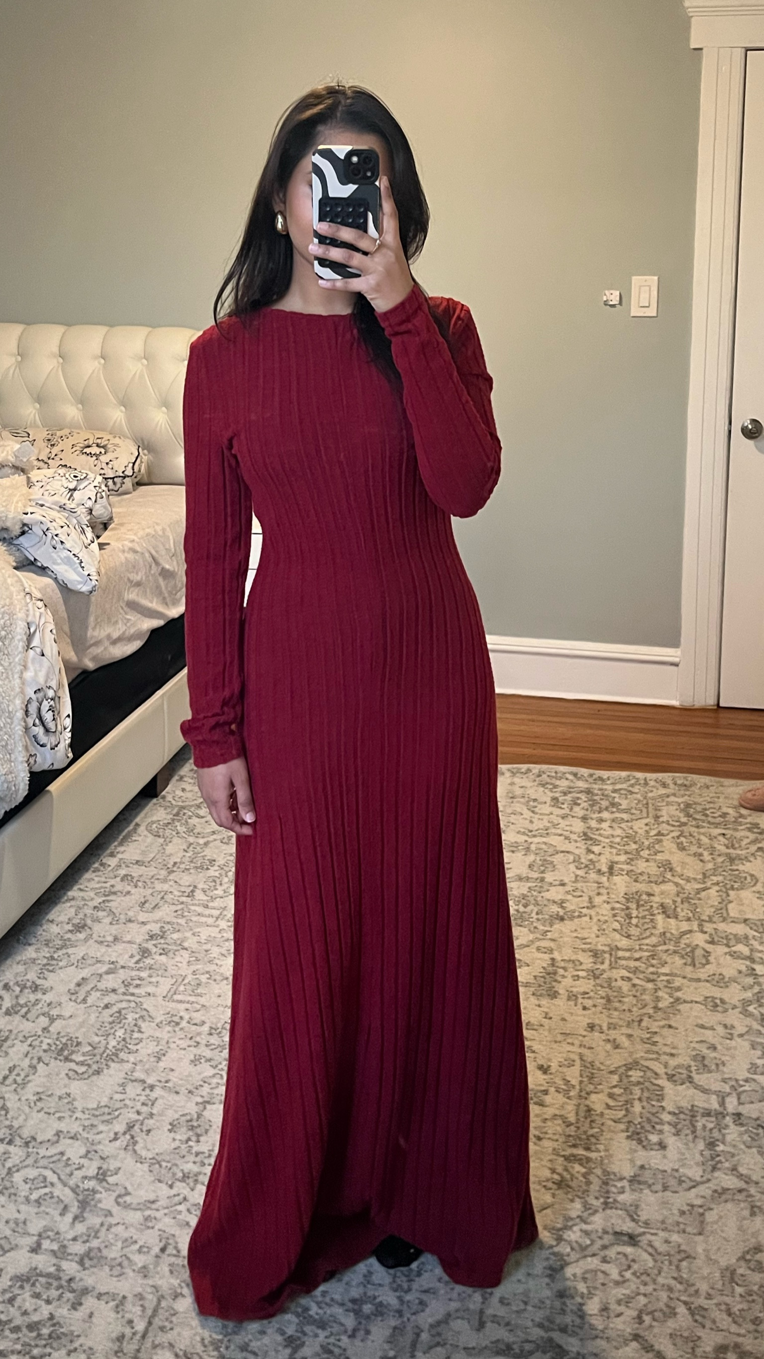 A beautiful modest red dress for date night that can be casual or dressed up. Perfect for everyday or to wear with an abaya 🤍

#LTKfindsunder50 #LTKstyletip #LTKsalealert